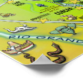 Texas BIG Fun Map Poster (Hoek)