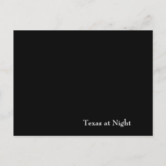 Texas bij nacht briefkaart