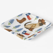 Texas Birthday Themed for Cat Lovers  Papieren Bordje (Gebogen)