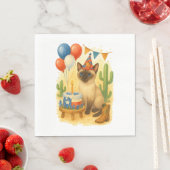 Texas Birthday Themed for Cat Lovers  Servet (Insitu)