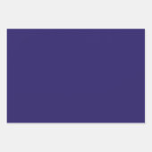 Texas Blue Bonnet Blitz Design-Navyblauw/Wit Inpakpapier Vel (Voorkant 3)
