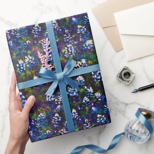 Texas Blue Bonnet Blitz Ontwerp Cadeaupapier (Geschenken)