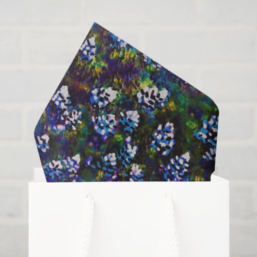 Texas Blue Bonnet Blitz Ontwerp Tissuepapier (Cadeauzakje)