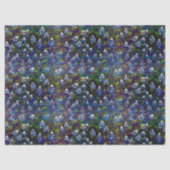 Texas Blue Bonnet Blitz Ontwerp Tissuepapier (Voorkant)