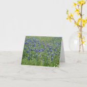 Texas Blue Bonnets Notitiekaarten (Gele Bloem)