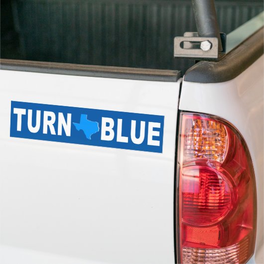Texas Blue Bumpersticker (Op Truck)