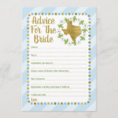 Texas Blue Gold-advies voor het spel met de bride  Advieskaart (Voorkant)