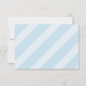 Texas Blue Gold Baby shower brengt een Kaart uit h (Achterkant)