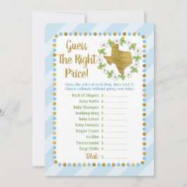 Texas Blue Gold raadt het juiste prijsspel