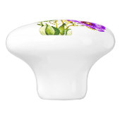 Texas Bluebells Edouana Russellianum Keramische Knop (Zijkant)