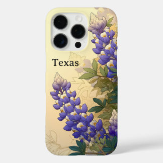 Texas Bluebonnet Bagage Label iPhone 16 Pro Hoesje