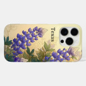 Texas Bluebonnet Bagage Label Case-Mate iPhone Case (Achterkant (horizontaal))