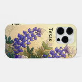Texas Bluebonnet Bagage Label iPhone Hoesje (Achterkant horizontaal)