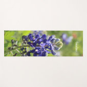 Texas Bluebonnet (blauwe rug), Gepersonaliseerd Yogamat (Voorkant (horizontaal))