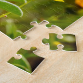 Texas Bluebonnet bloem met geel Legpuzzel (Zijkant)