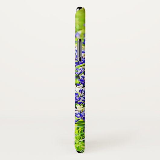 Texas Bluebonnet Bloemen Art Telefoon Case (Achterkant / rechts)