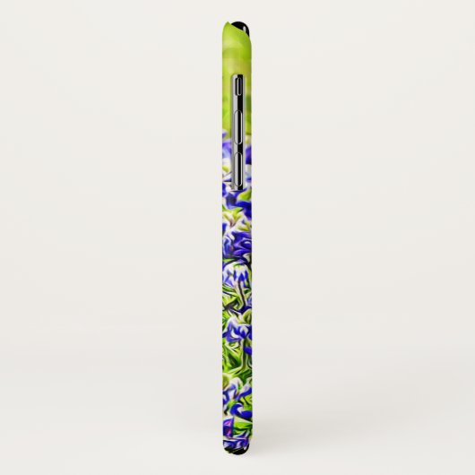 Texas Bluebonnet Bloemen Art Telefoon Case (Achterkant/links)