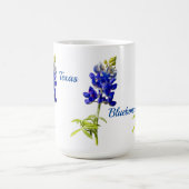 Texas Bluebonnet Bloemen Mok (Center)