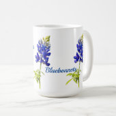 Texas Bluebonnet Bloemen Mok (Voorkant rechts)