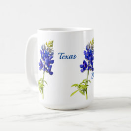 Texas Bluebonnet Bloemen Mok