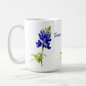 Texas Bluebonnet Bloemen Mok (Links)