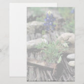 Texas Bluebonnet Briefpapier (Voorkant / Achterkant)