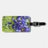 Texas Bluebonnet & Bumblebee persoonlijke bagage Bagagelabel (Voorkant horizontaal)