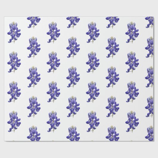 Texas Bluebonnet Cadeaupapier (Vlak)