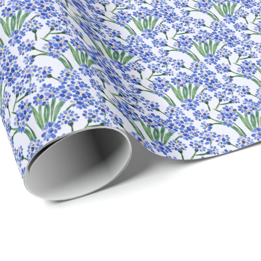 Texas Bluebonnet Cadeaupapier (Rol Hoek)