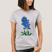 Texas Bluebonnet Dames T-shirt (Voorkant)
