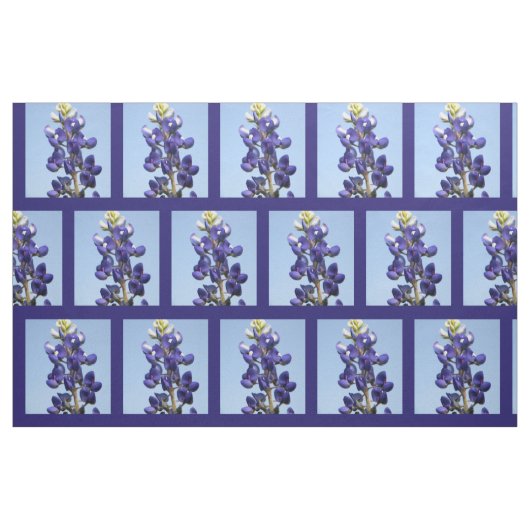Texas Bluebonnet Fabric Stof (Fat Quarter)