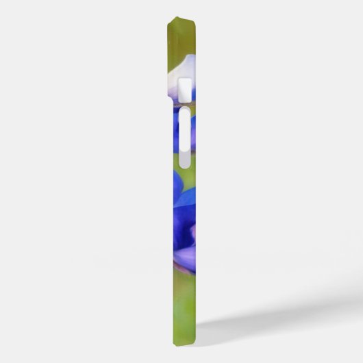 Texas Bluebonnet Flower Art Phone Case (Achterkant / Links)