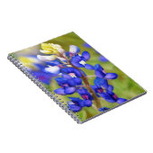Texas Bluebonnet Flower Close-up Journal Notitieboek (Rechterzijde)