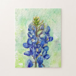 Texas Bluebonnet Flower Puzzle Legpuzzel