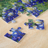 Texas Bluebonnet Flowers Art Puzzle Legpuzzel (Zijkant)