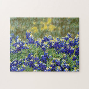 Texas Bluebonnet Flowers Art Puzzle Legpuzzel