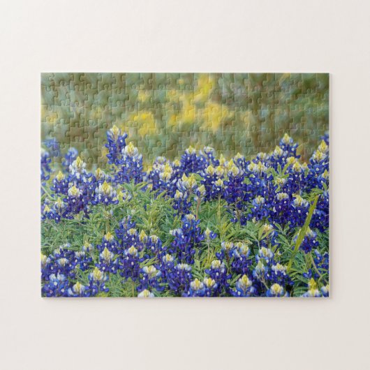 Texas Bluebonnet Flowers Art Puzzle Legpuzzel (Horizontaal)