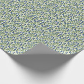 Texas Bluebonnet Gift Wrapping Paper Lupine Party Cadeaupapier (Hoek)