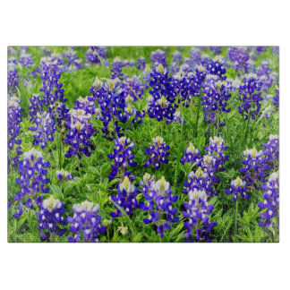 Texas bluebonnet glazen snijplaat snijplank