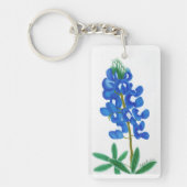 texas bluebonnet Inspirerend Sleutelhanger (Voorkant)