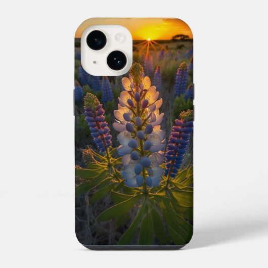 Texas Bluebonnet iPhone Hoesje (Achterkant)