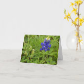 Texas Bluebonnet Kaart (Gele Bloem)