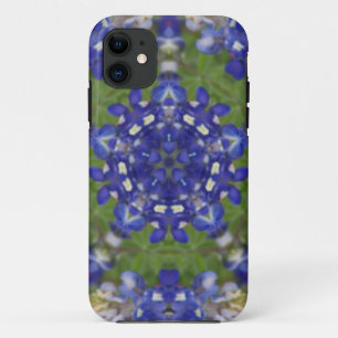 Texas Bluebonnet Kaleidoscope iPhone 11 Hoesje