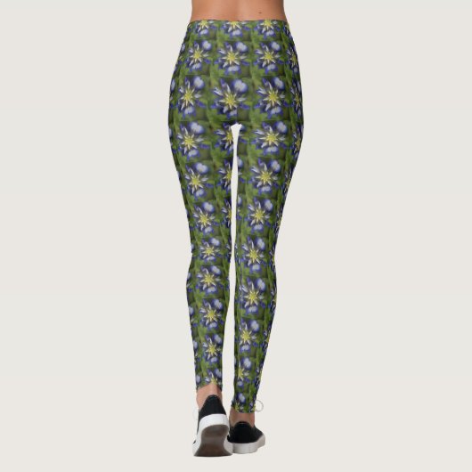 Texas Bluebonnet-Leggings Leggings (Achterkant)
