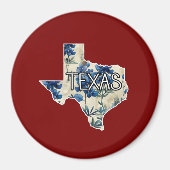 Texas Bluebonnet Magneet (Voorkant)