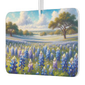 Texas Bluebonnet Meadow Landscape Luchtverfrisser (Links)