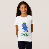 Texas Bluebonnet meisjes T-shirt (Voorkant volledig)