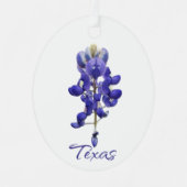 Texas Bluebonnet Metal Ornament (Voorkant)