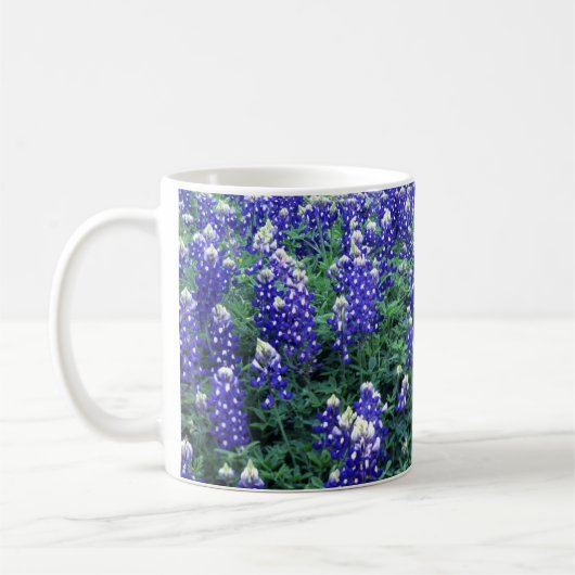 Texas Bluebonnet-Mok Koffiemok (Links)
