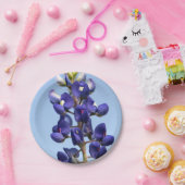 Texas Bluebonnet Paper Borden Papieren Bordje (Feest)